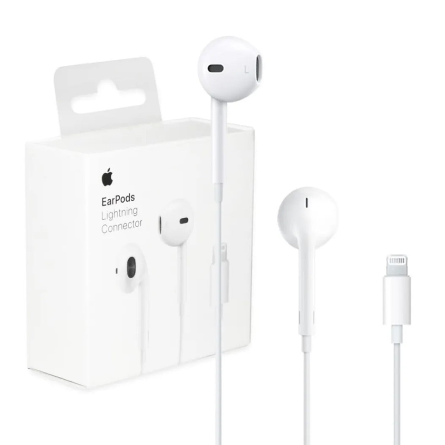 AUDÍFONO EARPODS APPLE LIGHTNING CONNECTOR BLANCO - 2