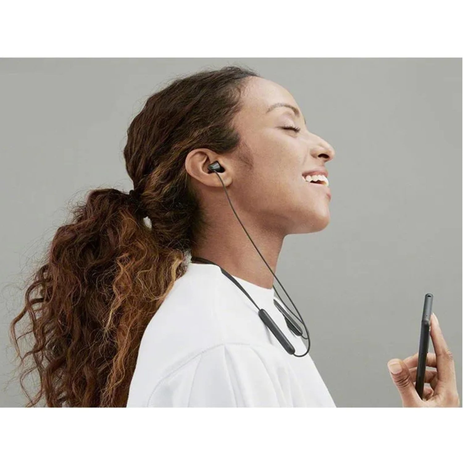 AUDÍFONOS BLUETOOTH SONY IN EAR WI-C100 IPX4 25 HORAS - NEGRO - 5