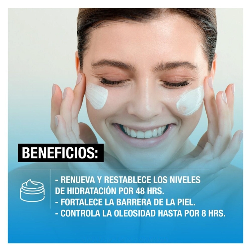 CREMA FACIAL REFILL HIDRATANTE NEUTROGENA 50GR CON ÁCIDO HIALURÓNICO - 6