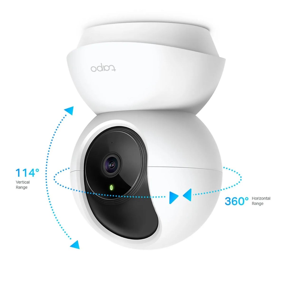 CÁMARA DE SEGURIDAD WI-FI TAPO C200 GIRATORIA 360° 1080P FULL HD BLANCO - 2