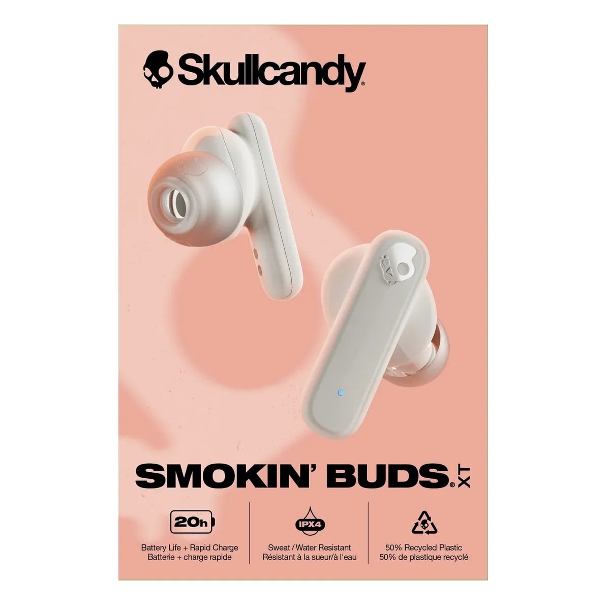 SKULLCANDY SMOKIN BUDS AUDIFONOS BLUETOOTH TWS BONE - 2