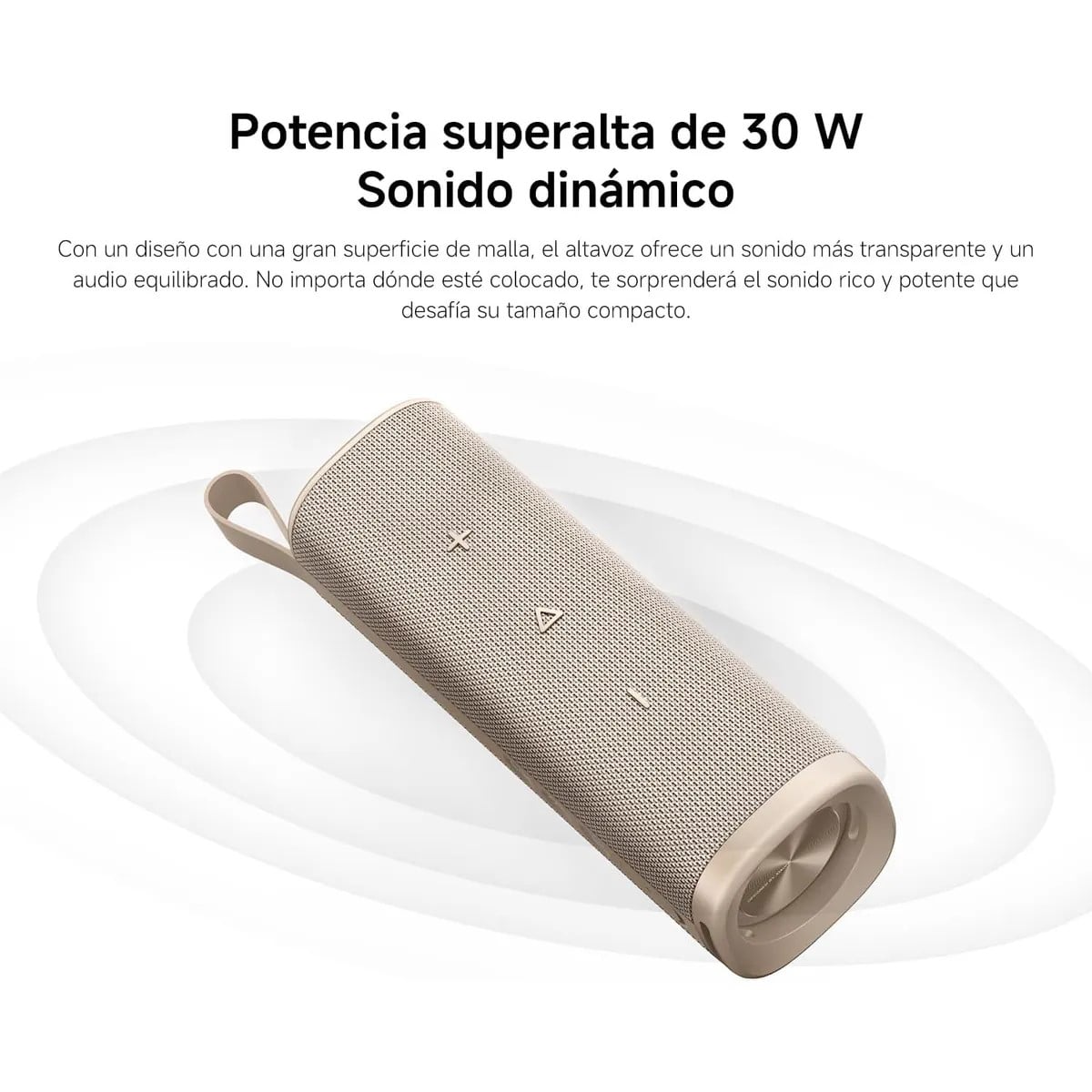 PARLANTE XIAOMI PORTATIL OUTDOOR 30W IP67 STEREO - GOLD - 3