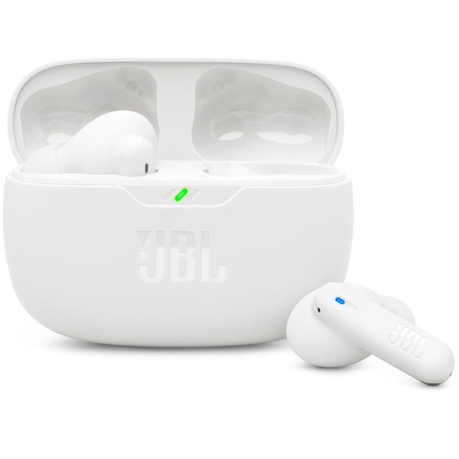 AUDIFONOS BLUETOOTH JBL WAVE BEAM 2 TWS PURE BASS BLANCO - 1