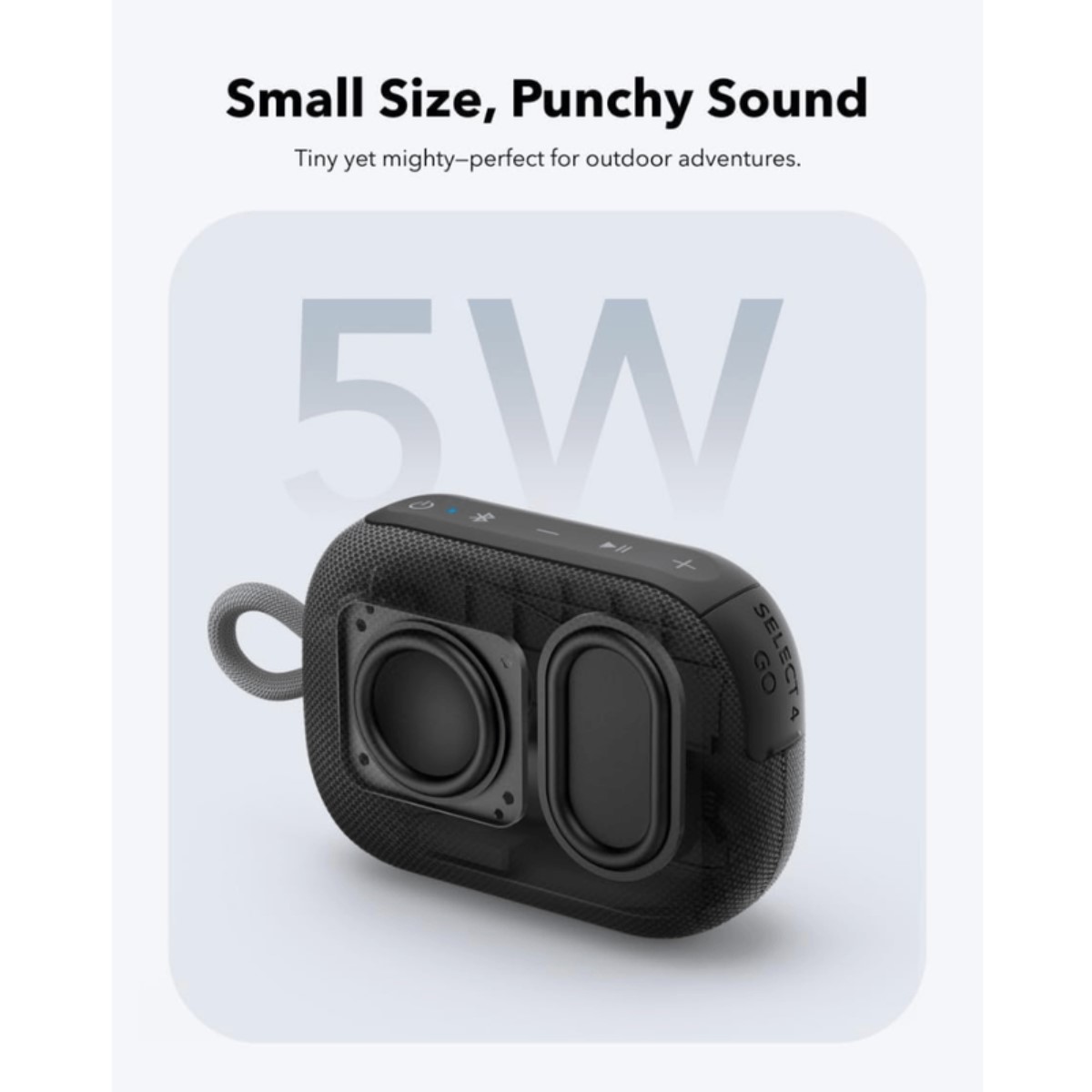 PARLANTE BLUETOOTH ANKER SOUNDCORE SELECT 4 GO A31X1011 NEGRO - 3