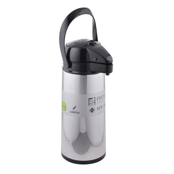 TERMO CON DISPENSADOR FACUSA 1.9 LITROS PREMIUM ACERO INOXIDABLE - 1