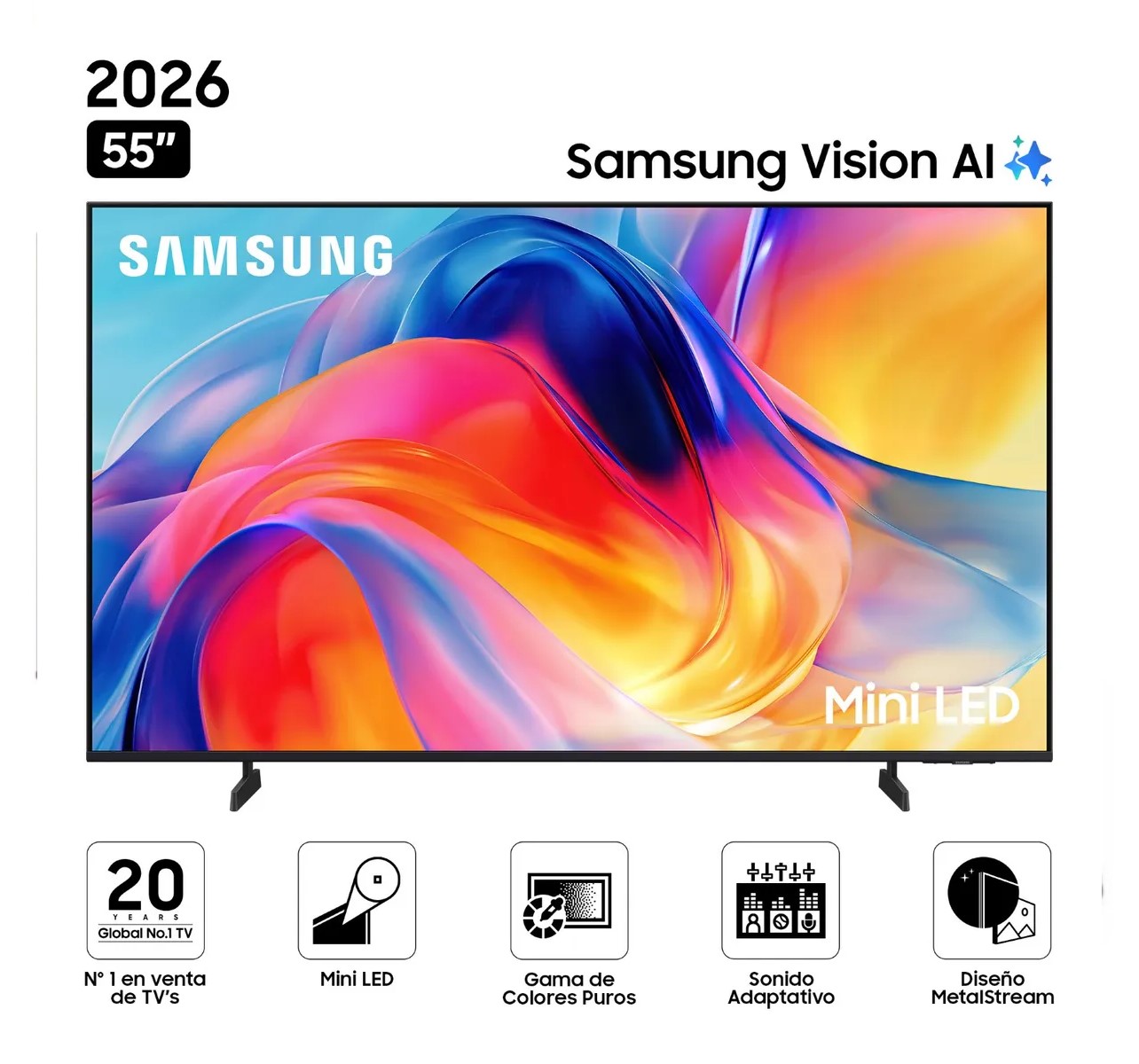 Televisor Samsung 55 Mini LED M70H Vision AI Smart TV - 2
