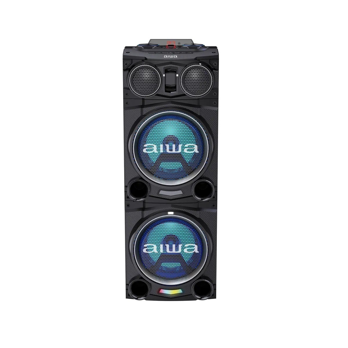 TORRE DE SONIDO AIWA AWPOC10 BT 2500W PMPO DJ FIESTA - 2