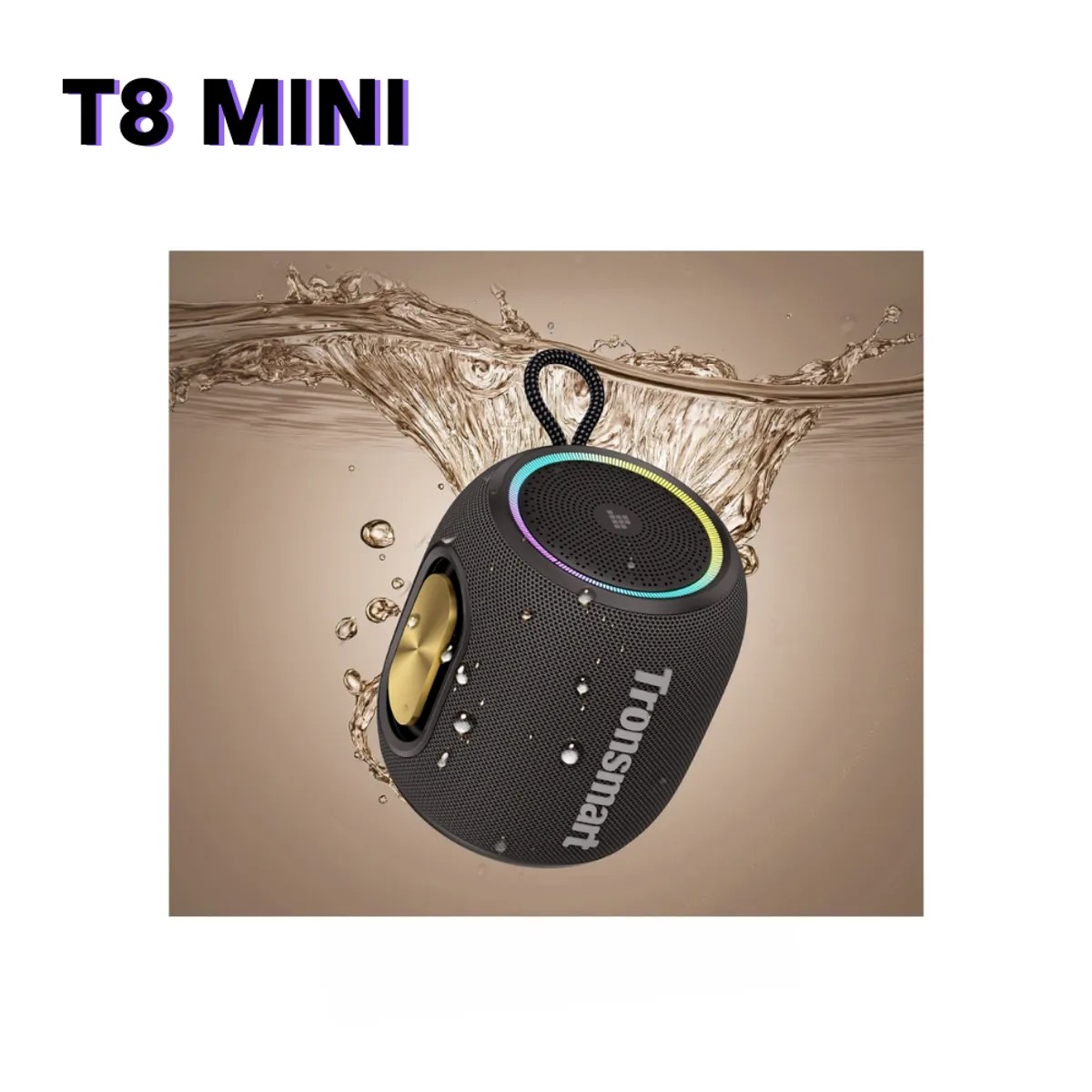 PARLANTE TRONSMART T8 MINI DE 16W Y DURACIÓN DE HASTA 20 HORAS - 2