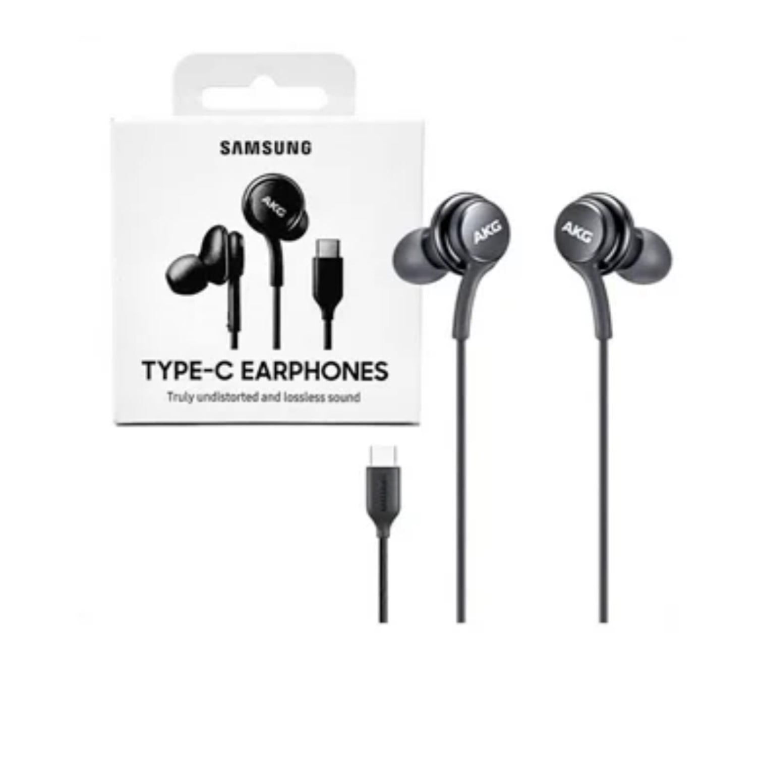 AUDÍFONO SAMSUNG IN-EAR AKG TIPO C NEGRO - 1