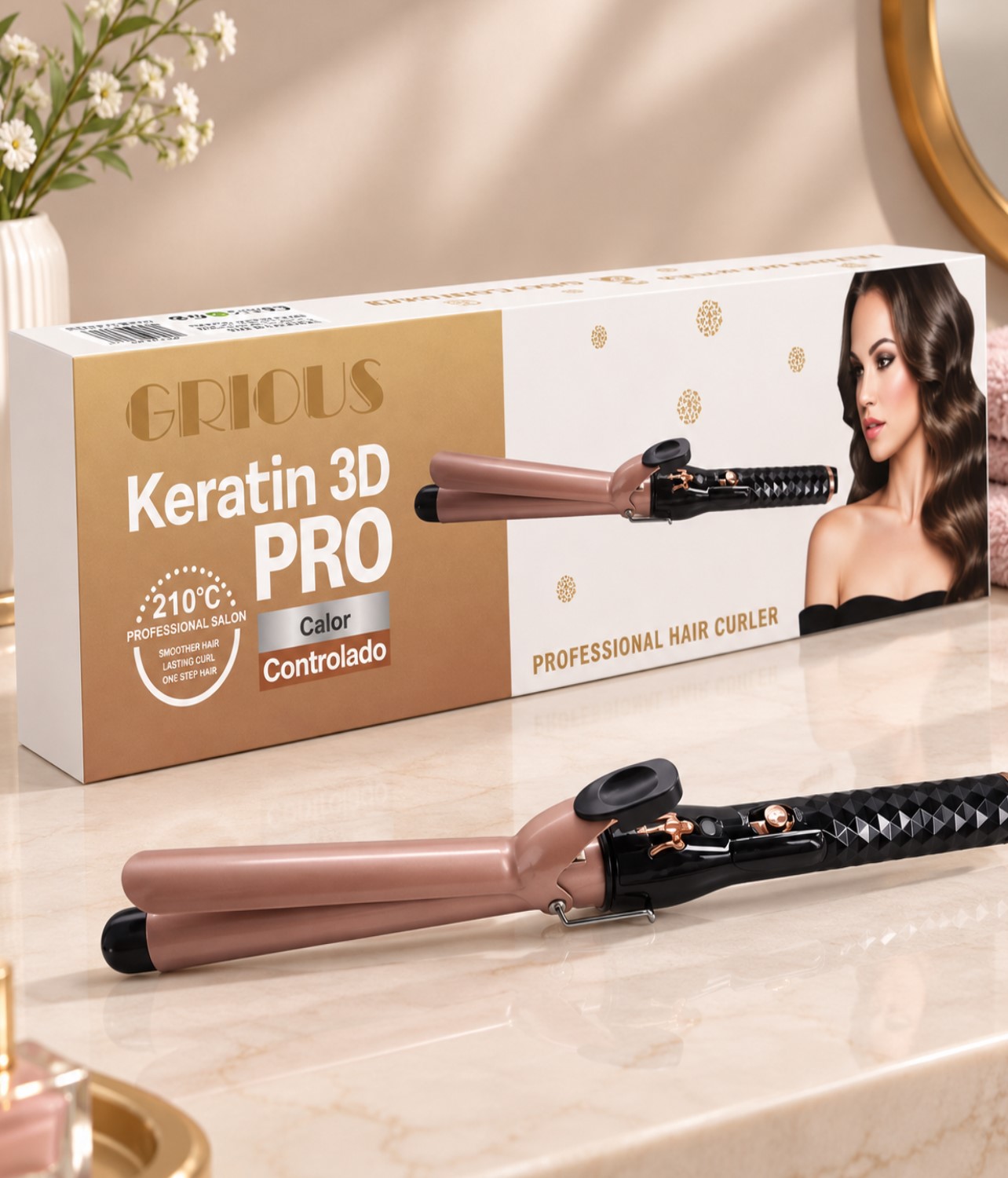 RIZADORA GRIOUS KERATIN 3D PRO - 1
