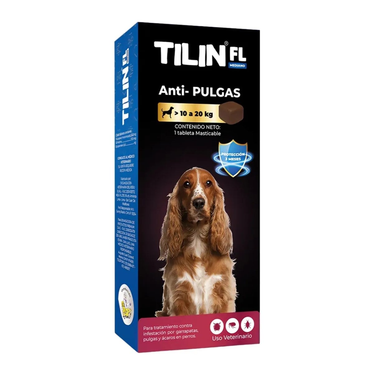 TILIN FL 10 A 20 KG ANTIPULGAS CON HEPATOPROTECTOR - 1