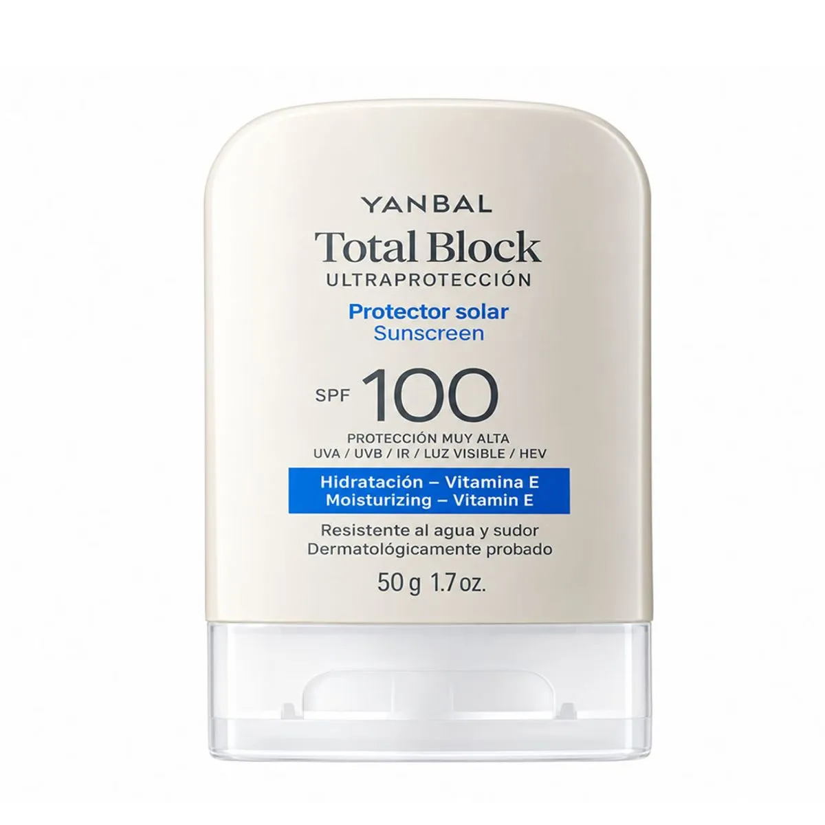 PROTECTOR SOLAR YANBAL TOTAL BLOCK ULTRAPROTECCIÓN SPF 50G + DEPILADOR 2 EN 1 - 2