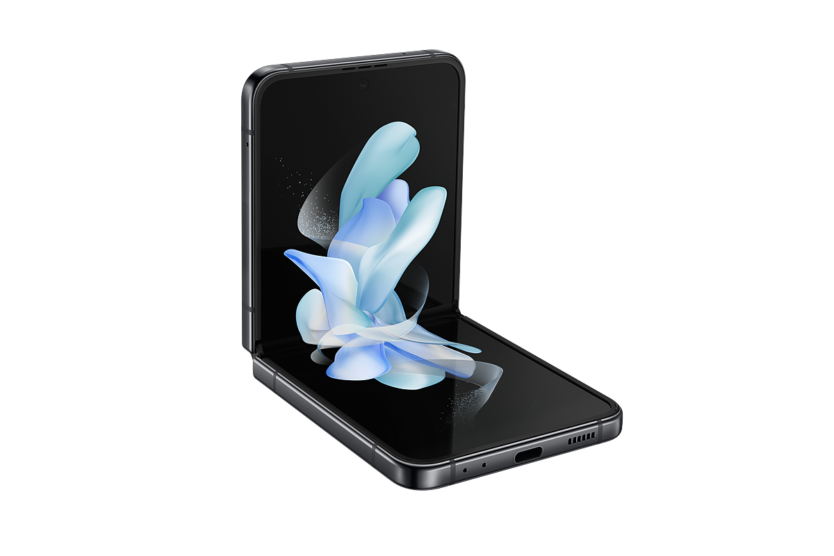 CELULAR SAMSUNG GALAXY SM-F721BZAKLTP Z FLIP 4 256GB GRAY - 1