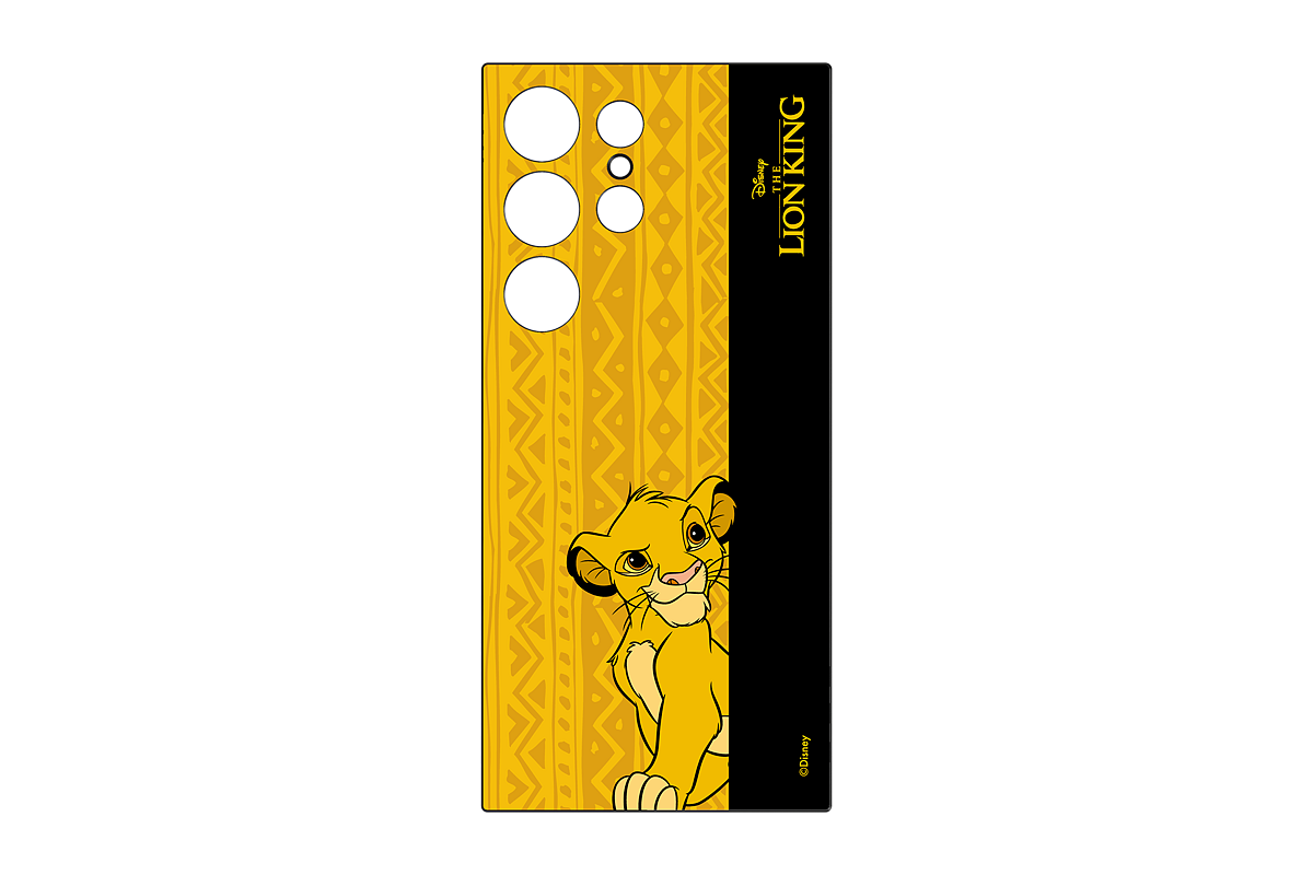 CASE SAMSUNG PARA GALAXY S24 ULTRA DISNEY LION KING PLATE - 1