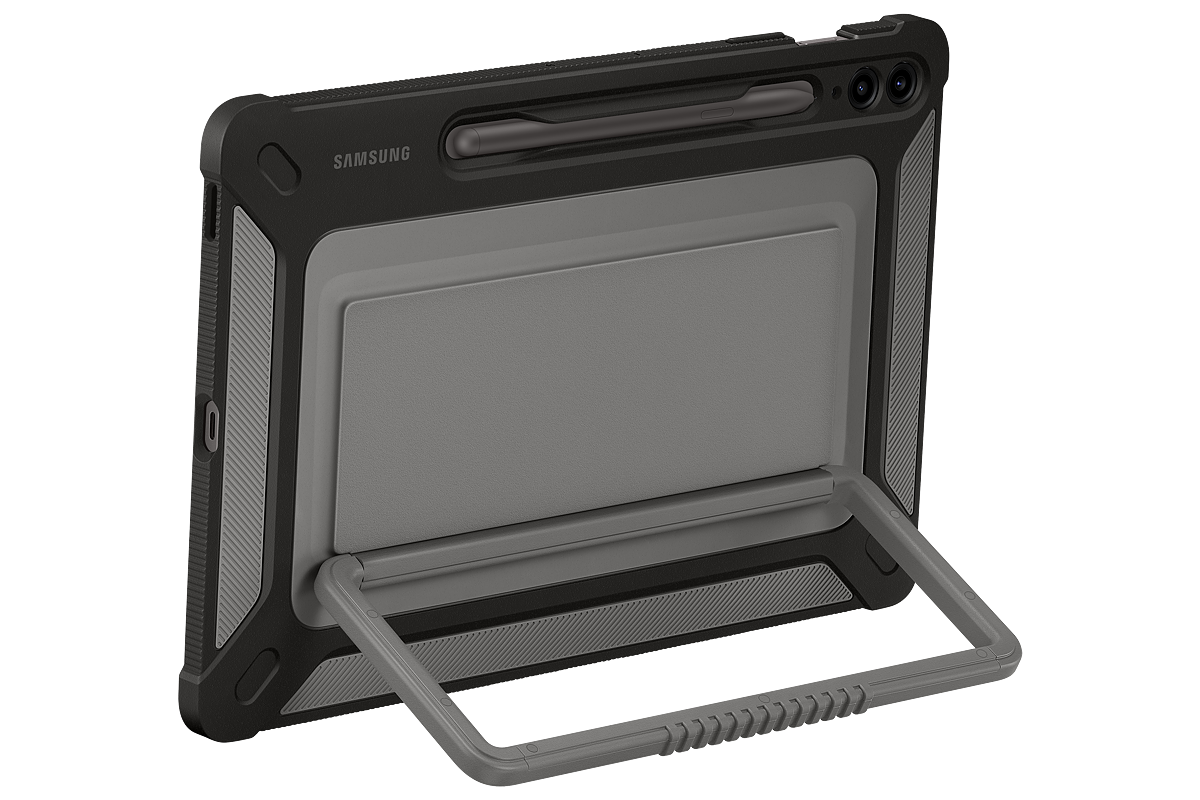 CASE GALAXY TAB S9 FE+ SAMSUNG COVER OUTDOOR TITAN BLACK - 2