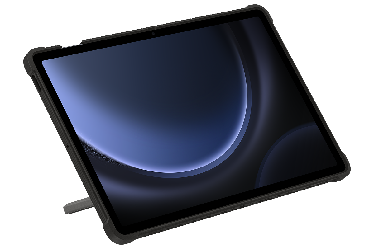 CASE GALAXY TAB S9 FE+ SAMSUNG COVER OUTDOOR TITAN BLACK - 5