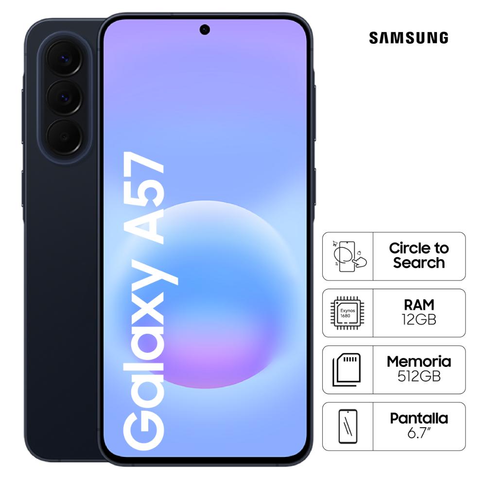 CELULAR SAMSUNG GALAXY A57 512GB DARK BLUE - 1