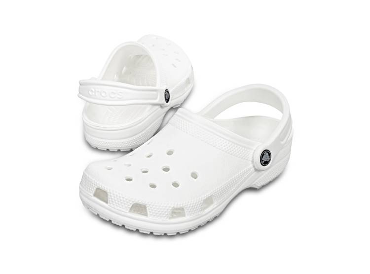 SANDALIAS UNISEX CROCS BLANCO CR10001-100 CLASSIC CLOG WHITE - 2
