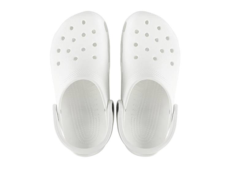 SANDALIAS UNISEX CROCS BLANCO CR10001-100 CLASSIC CLOG WHITE - 3