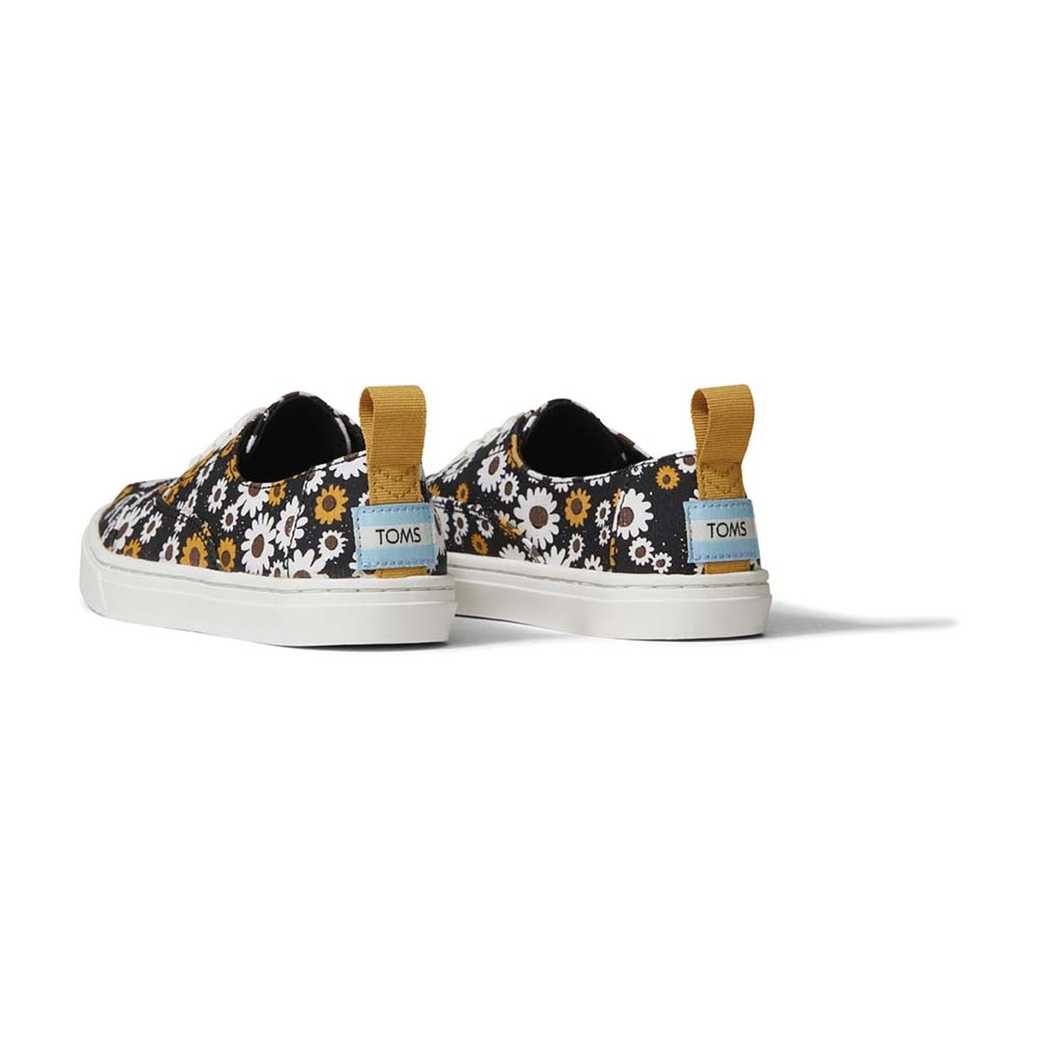 ZAPATILLAS TOMS YOUTH CORDONES CUPSOLE SUN DAISY PRINT NIÑOS - 4