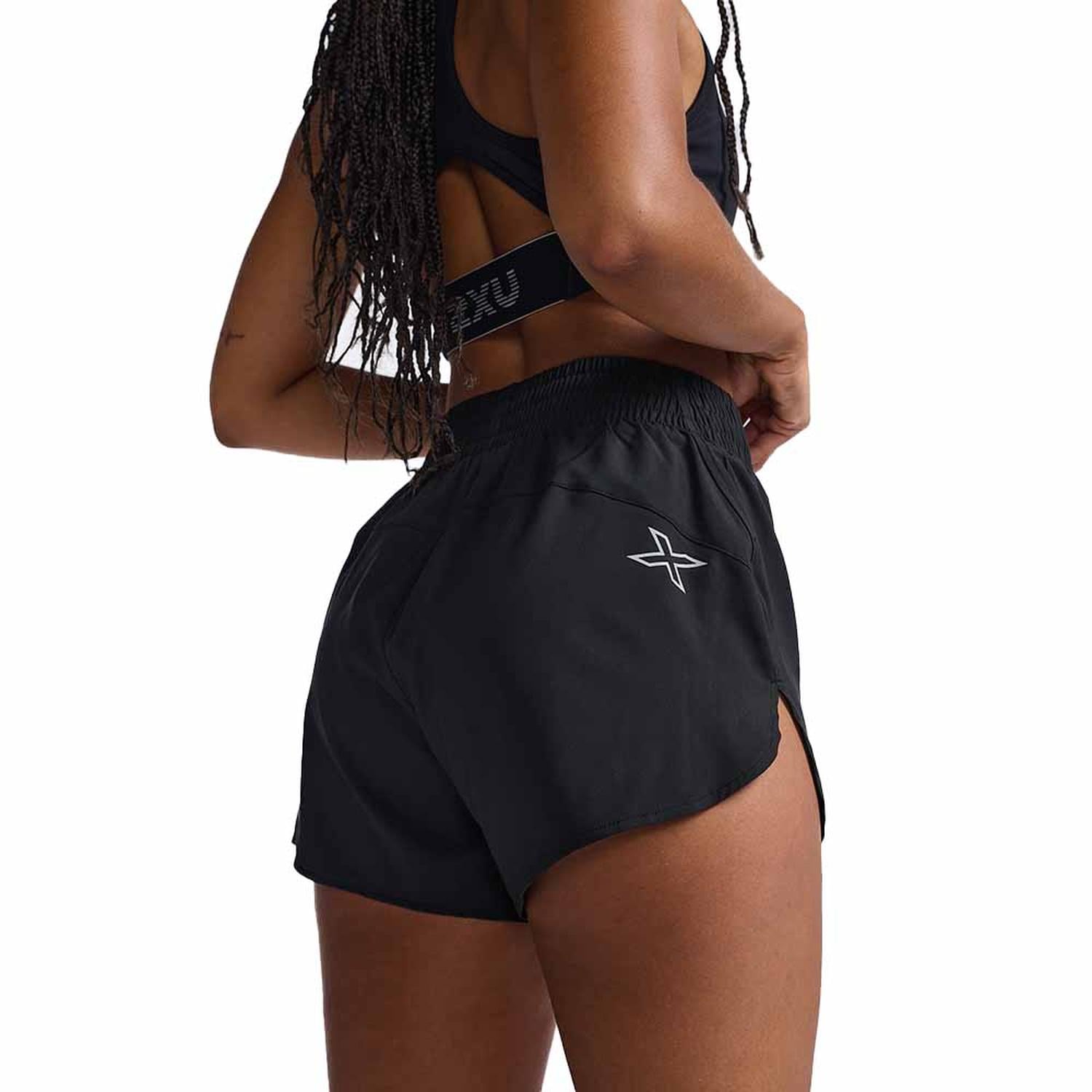 SHORT 2XU AERO HI-RISE 4 INCH SHORTS MUJER - 5