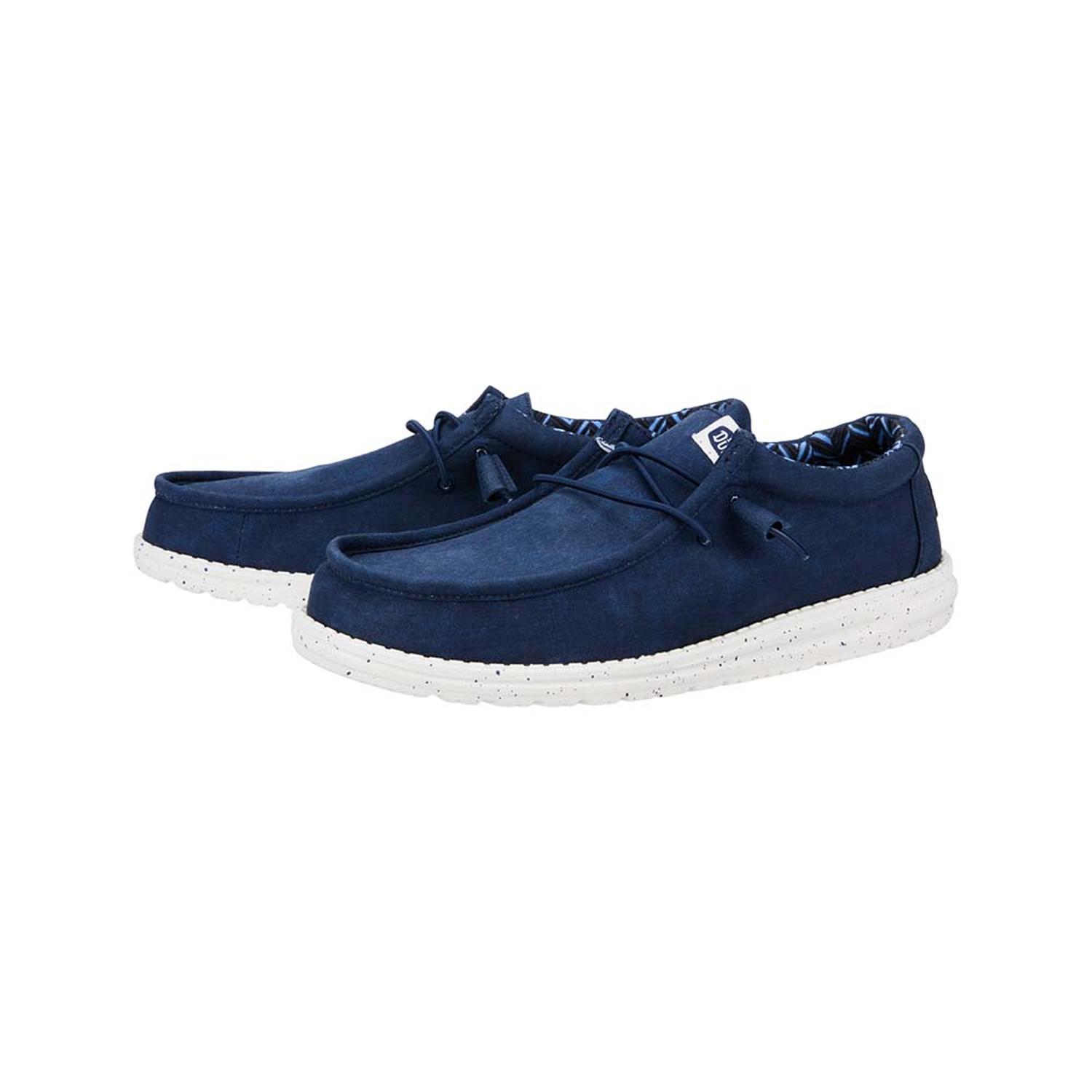 MOCASINES HEY DUDE WALLY STRETCH CANVAS HOMBRE - 2