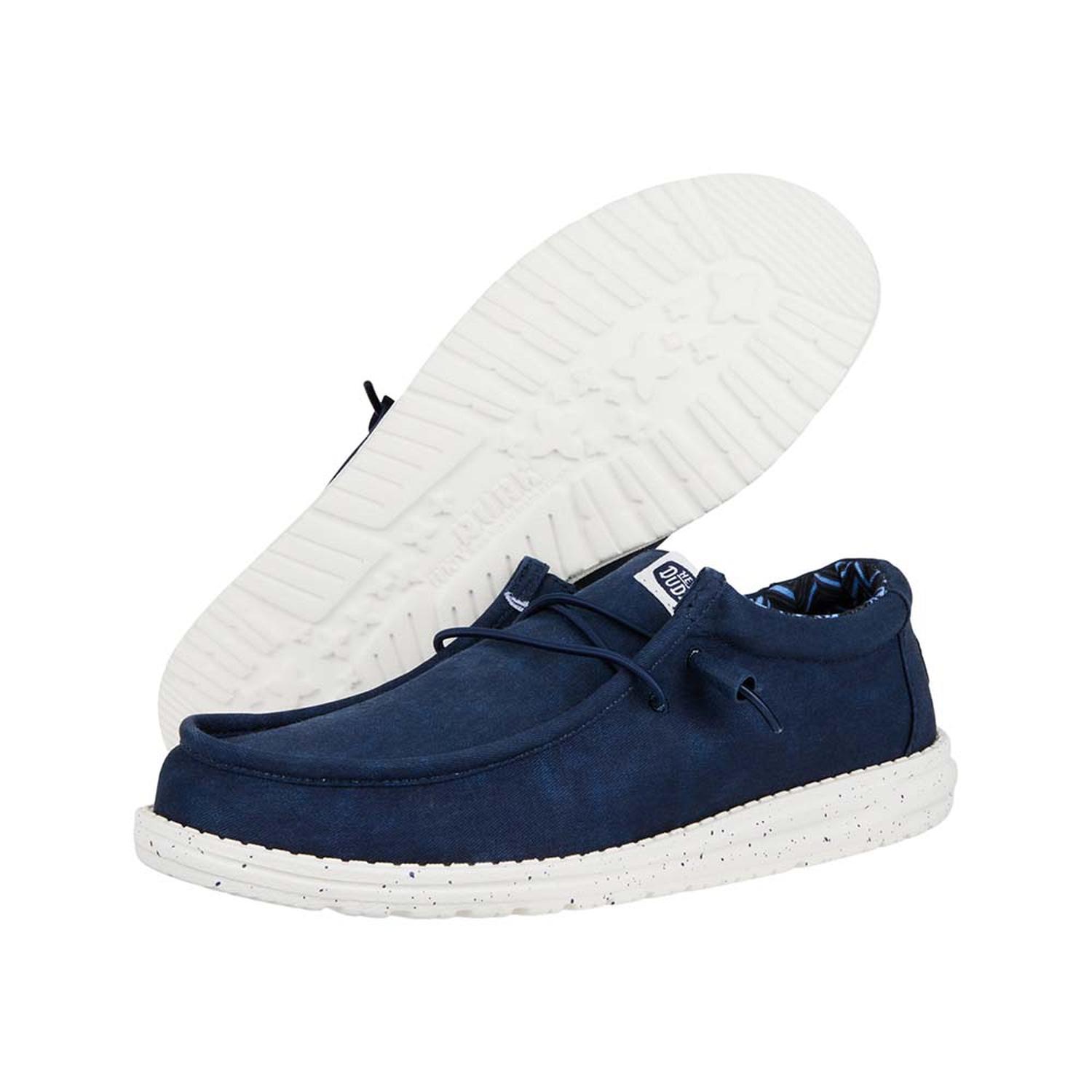 MOCASINES HEY DUDE WALLY STRETCH CANVAS HOMBRE - 3