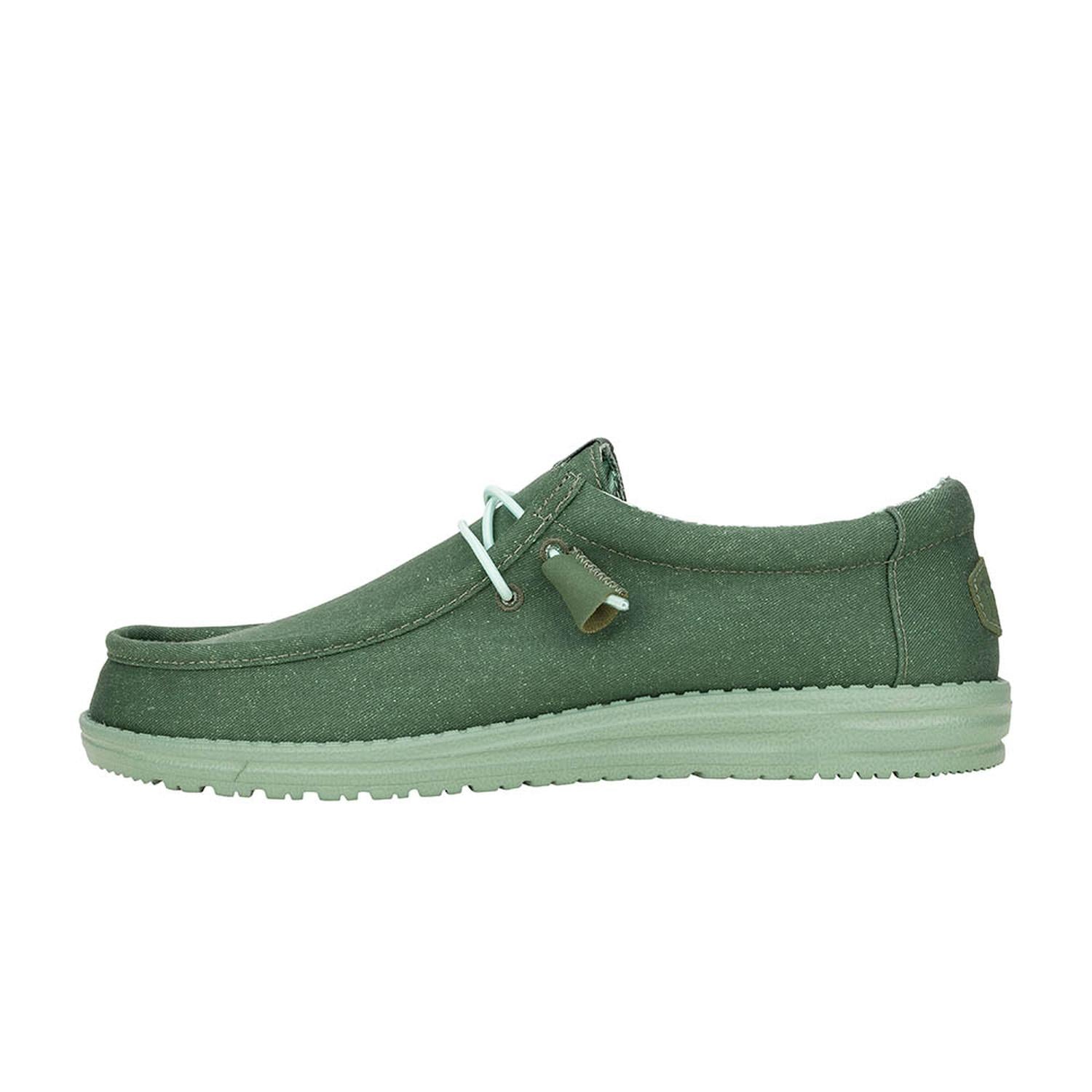 MOCASINES HEY DUDE WALLY STRETCH CANVAS HOMBRE - 1