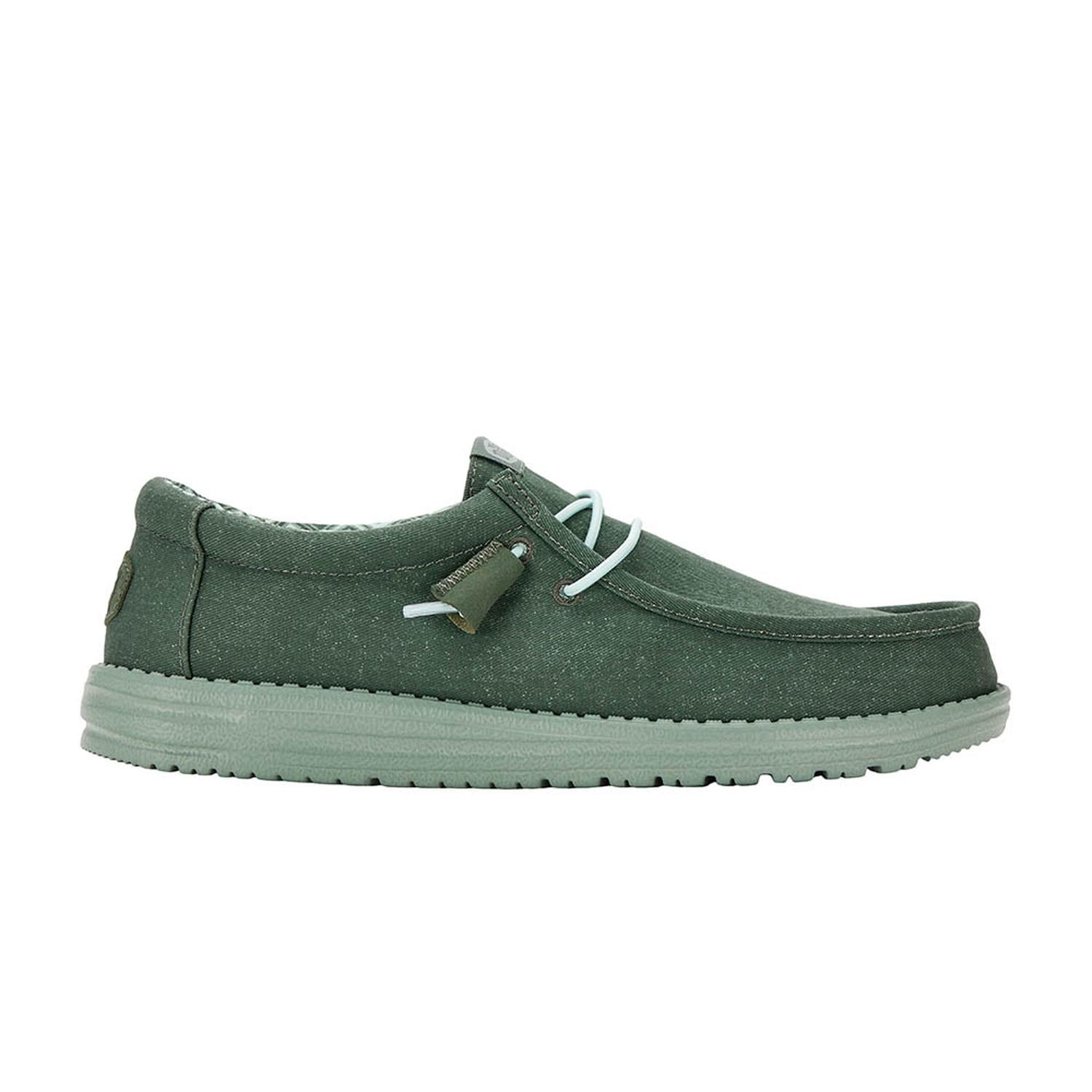 MOCASINES HEY DUDE WALLY STRETCH CANVAS HOMBRE - 2