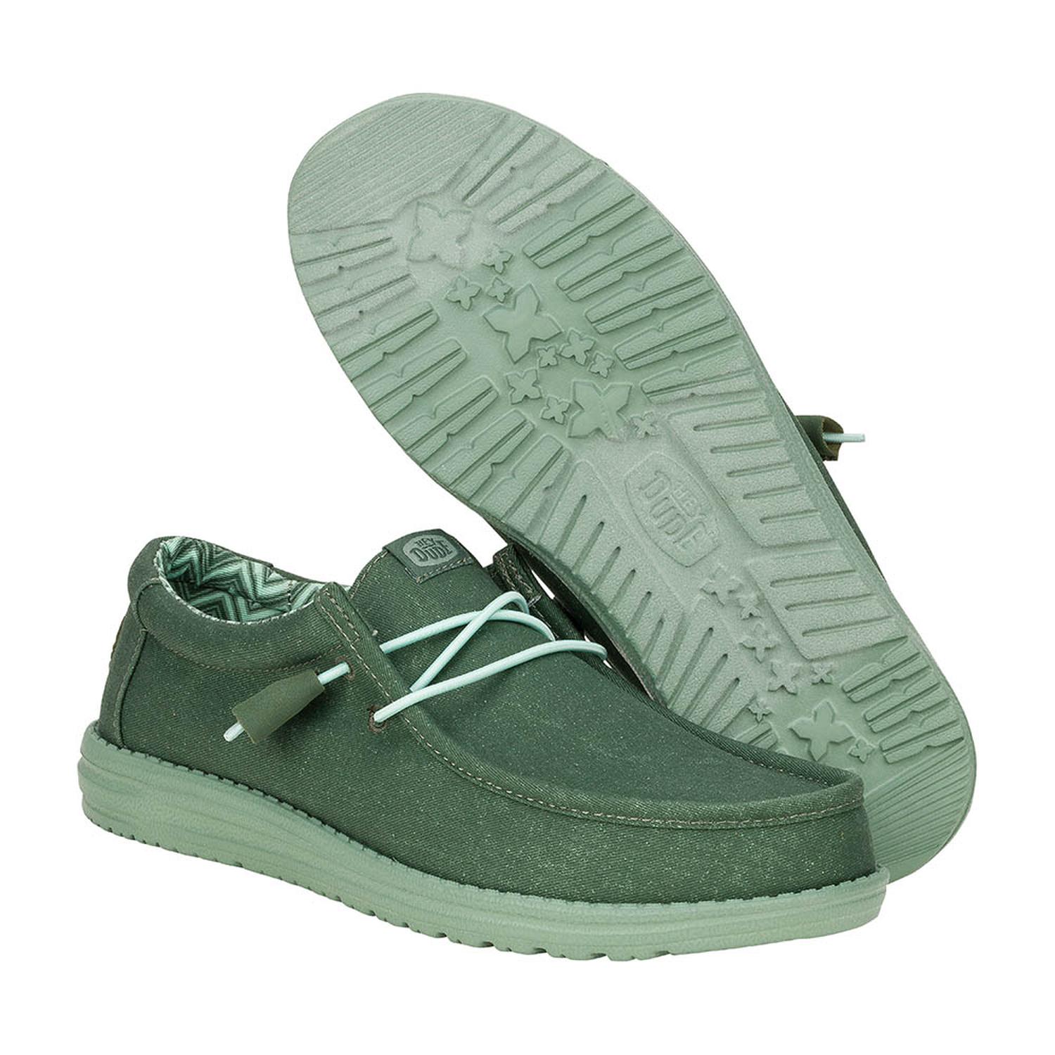 MOCASINES HEY DUDE WALLY STRETCH CANVAS HOMBRE - 4