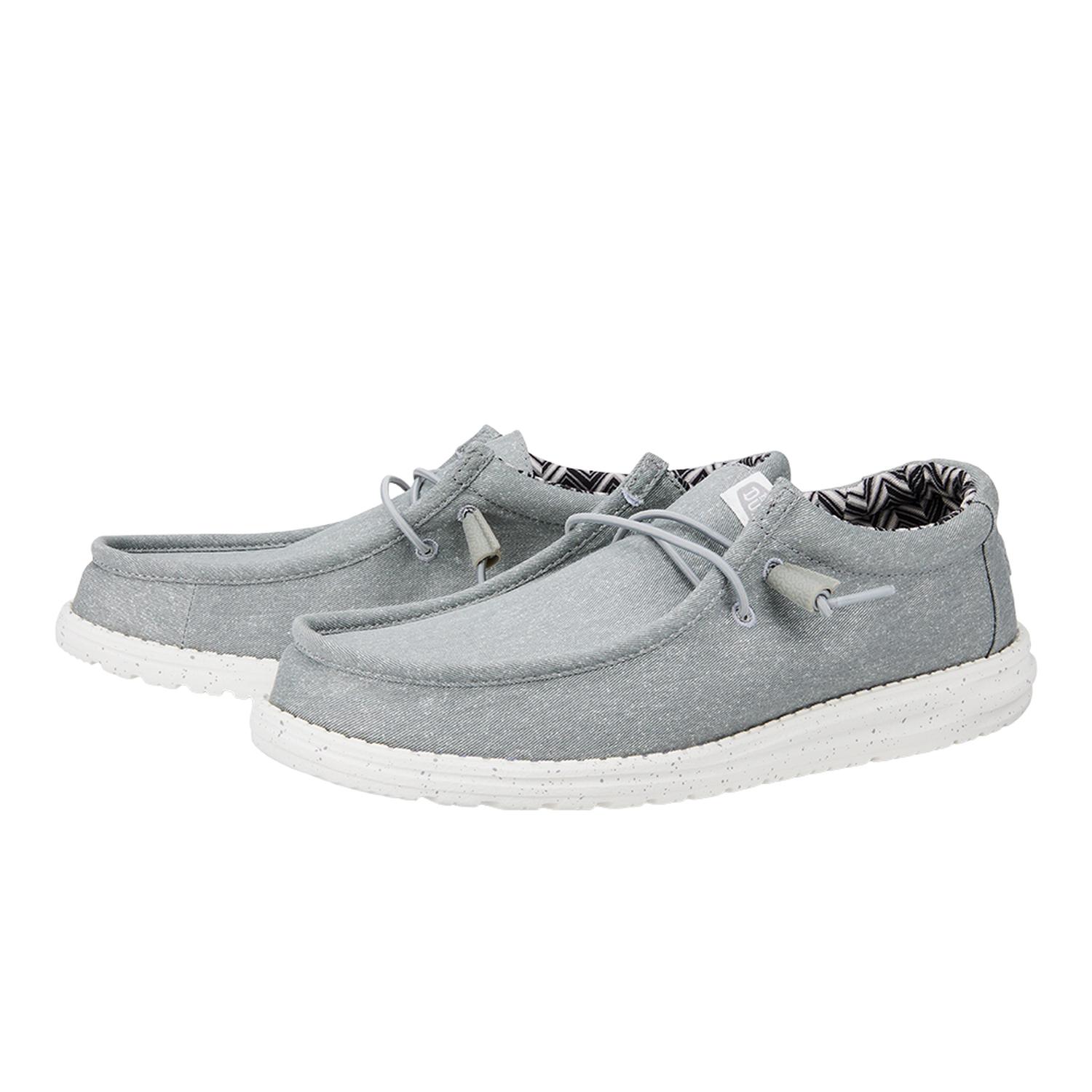 MOCASINES HEY DUDE WALLY STRETCH CANVAS HOMBRE - 2