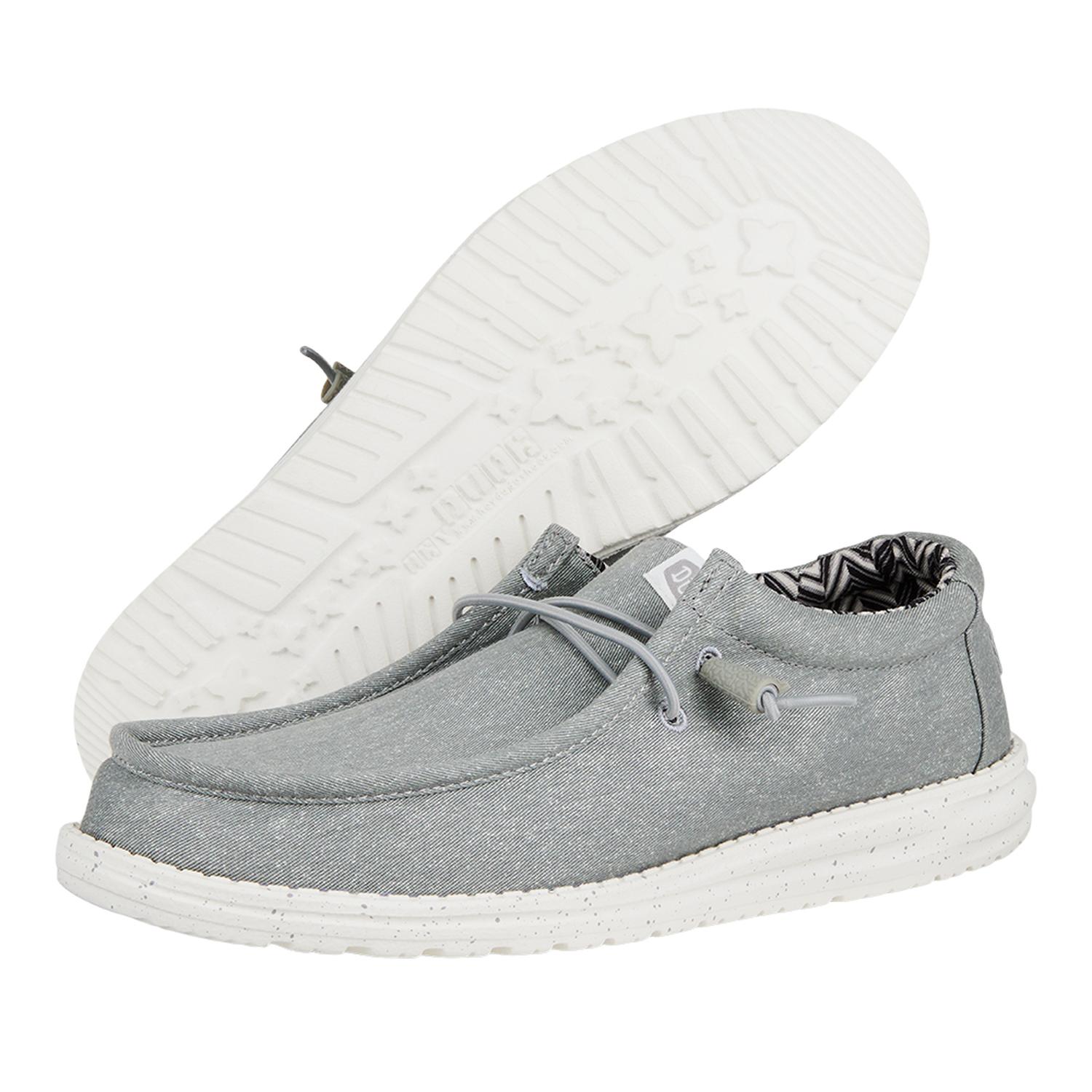 MOCASINES HEY DUDE WALLY STRETCH CANVAS HOMBRE - 3