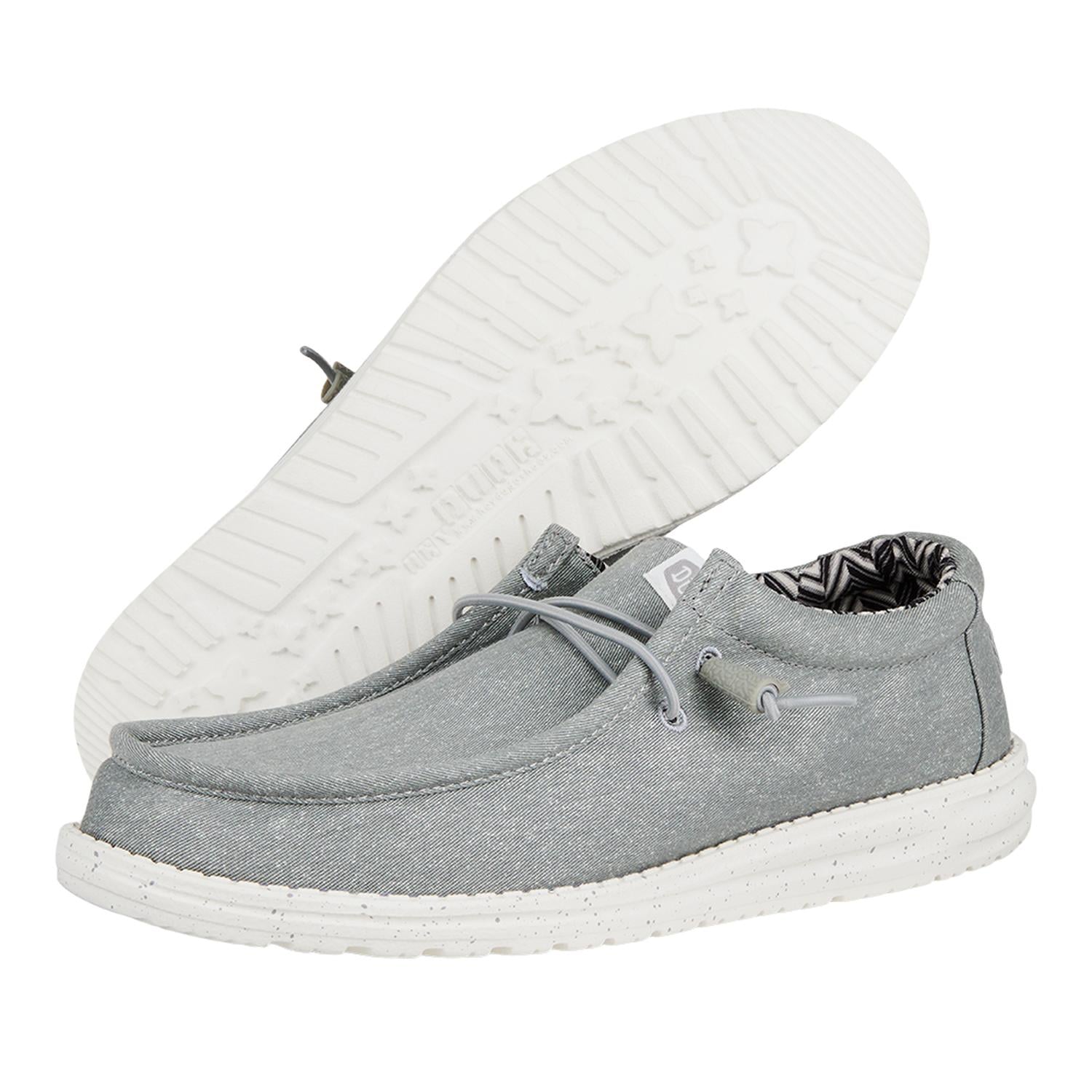 MOCASINES HEY DUDE WALLY STRETCH CANVAS HOMBRE - 3