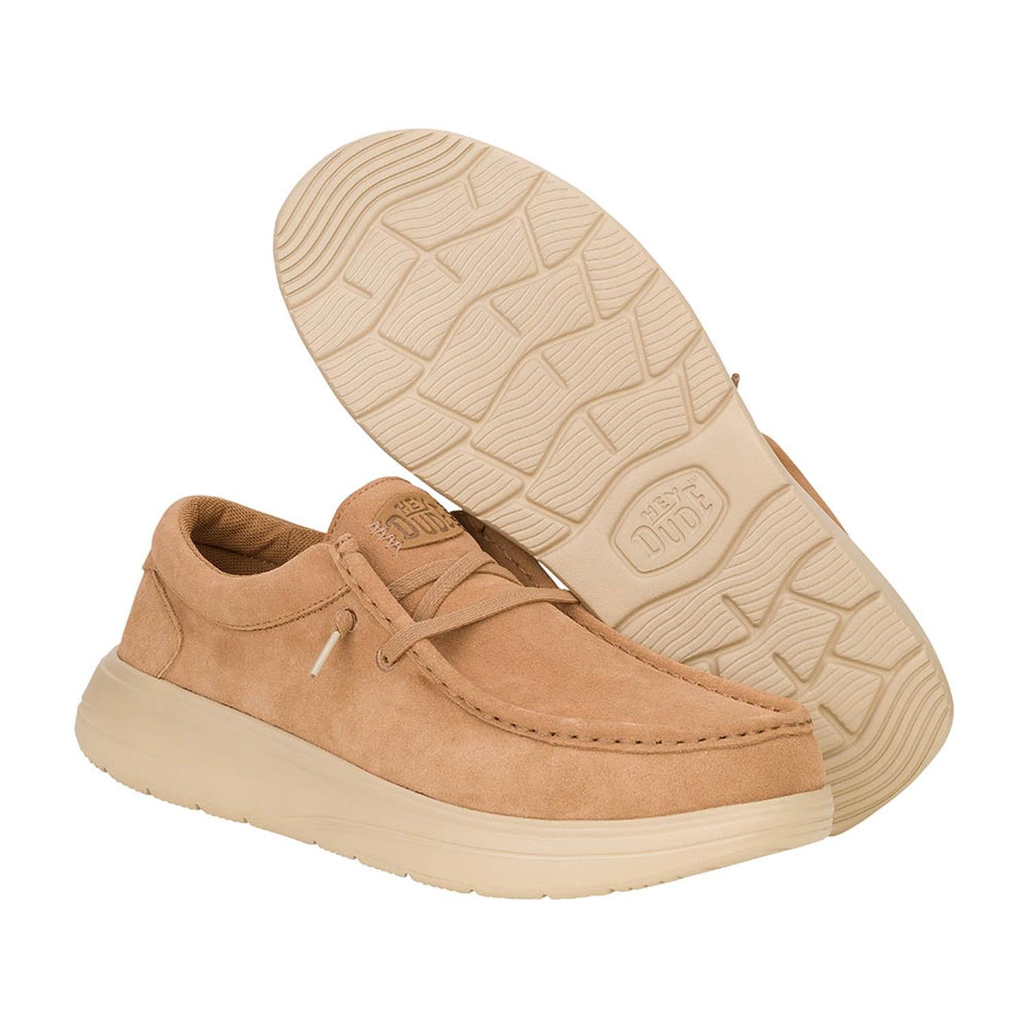 MOCASINES HEY DUDE WALLY COMF SUEDE HOMBRE - 1