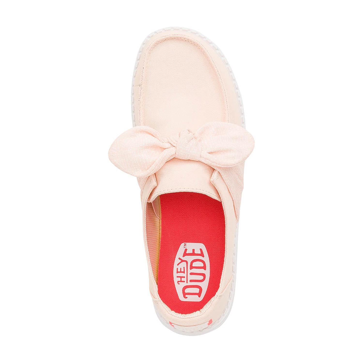 MOCASINES HEY DUDE WENDY BOW ESSENTIALS MUJER - 6