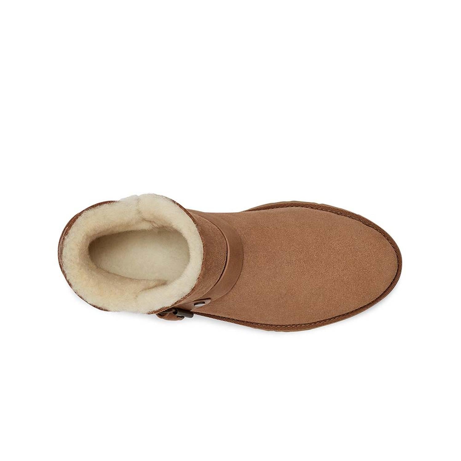 BOTINES UGG ROMELY SHORT BUCKLE MUJER - 5