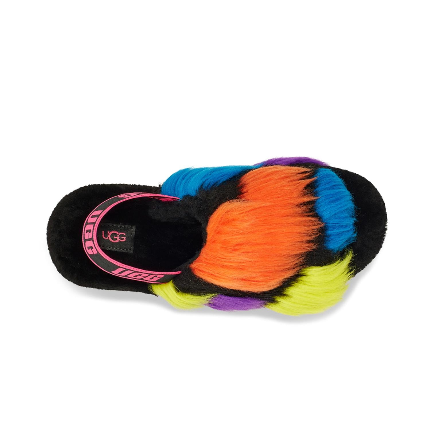 SANDALIAS UGG FLUFF YEAH PARTY SPOTS W MUJER - 5