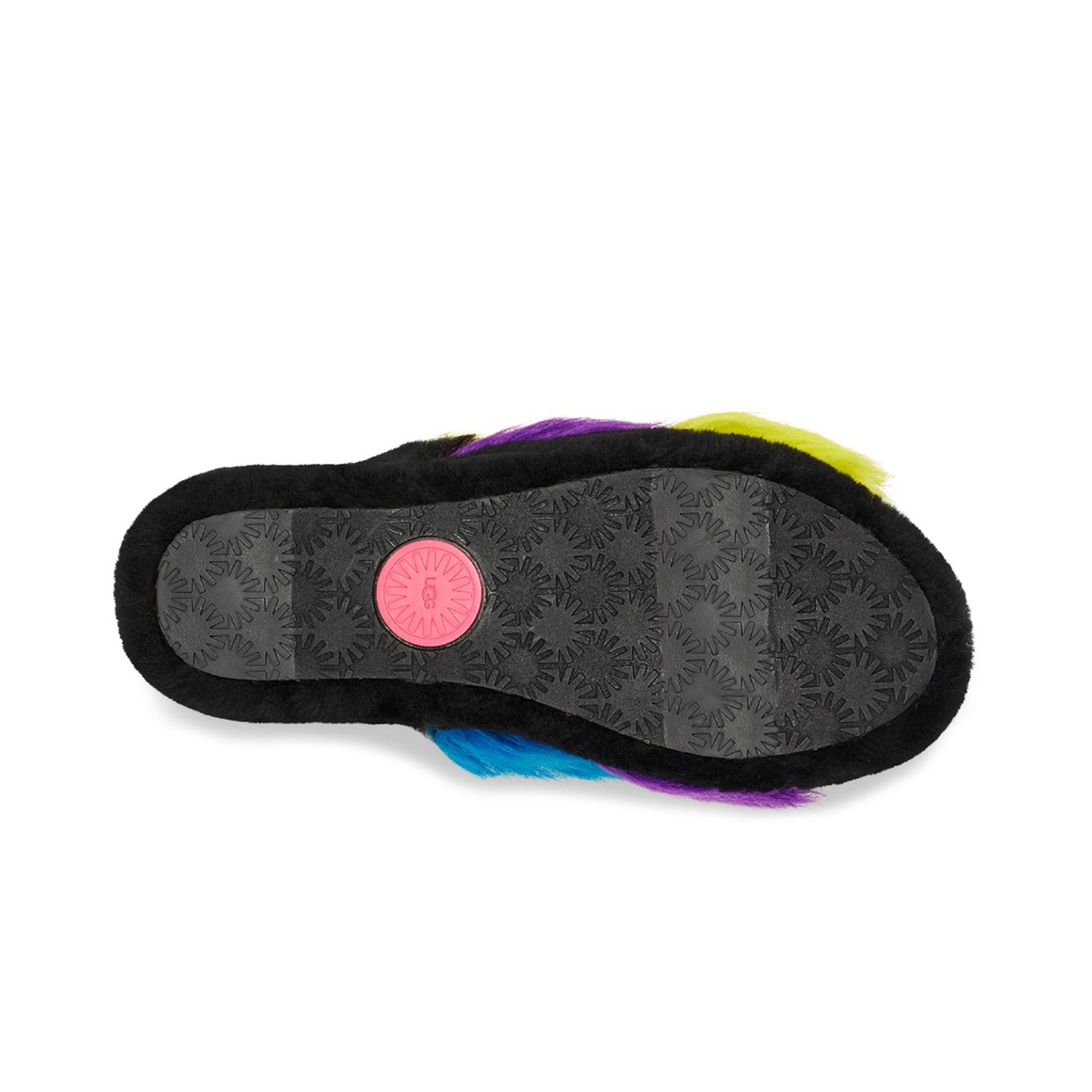 SANDALIAS UGG FLUFF YEAH PARTY SPOTS W MUJER - 6
