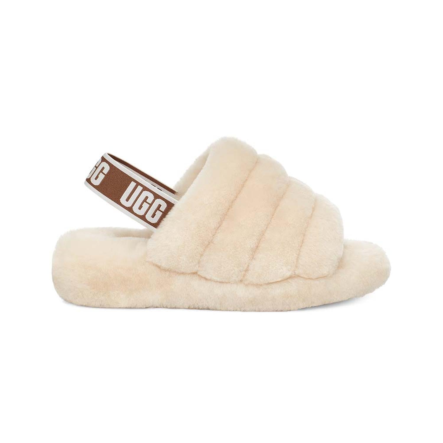 SANDALIAS UGG FLUFF YEAH SLIDE MUJER - 1