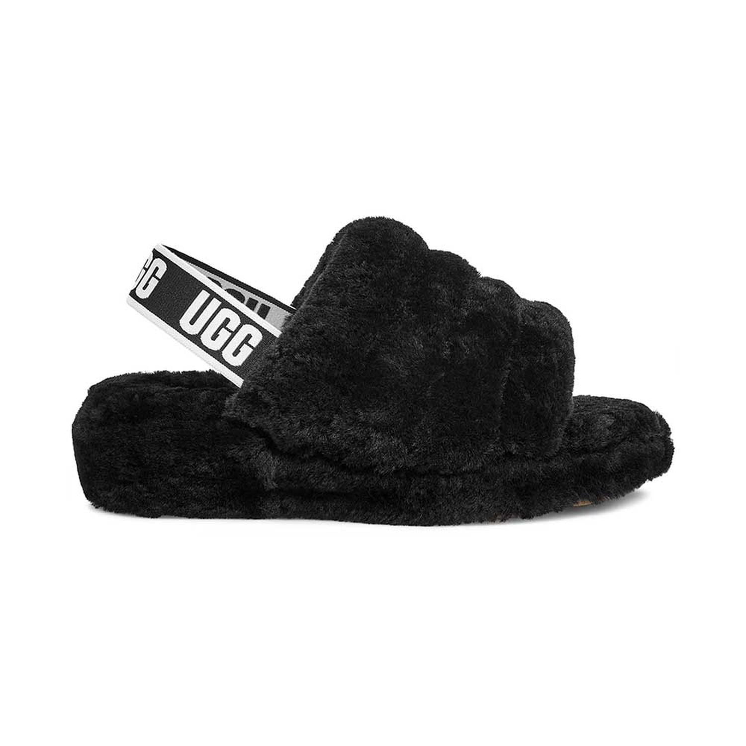 SANDALIAS UGG FLUFF YEAH SLIDE MUJER - 1