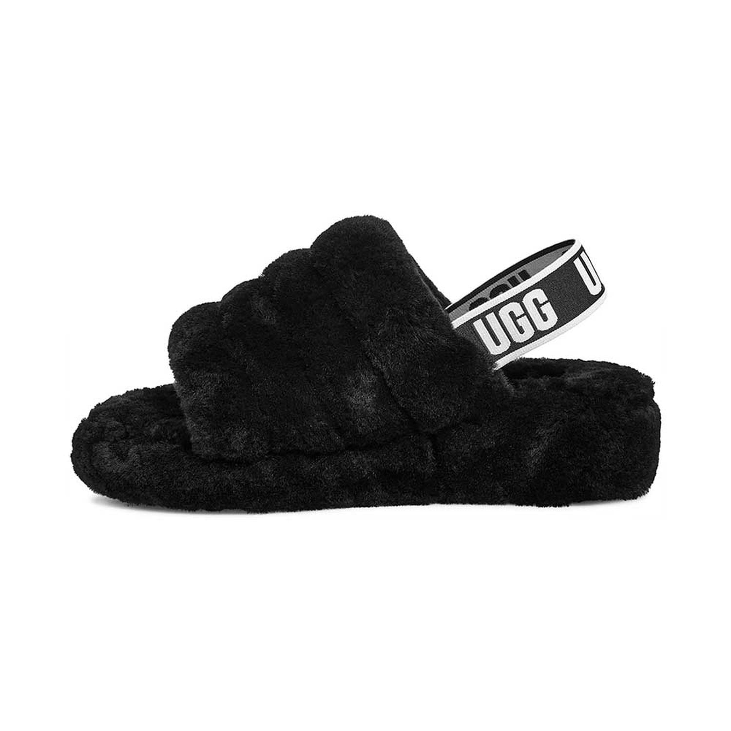 SANDALIAS UGG FLUFF YEAH SLIDE MUJER - 3
