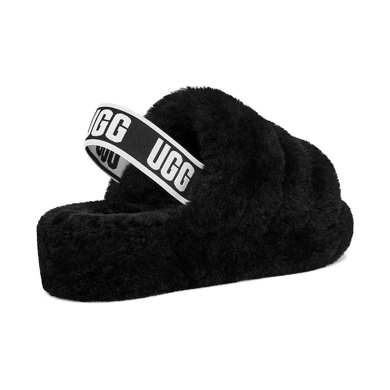 SANDALIAS UGG FLUFF YEAH SLIDE MUJER - 4
