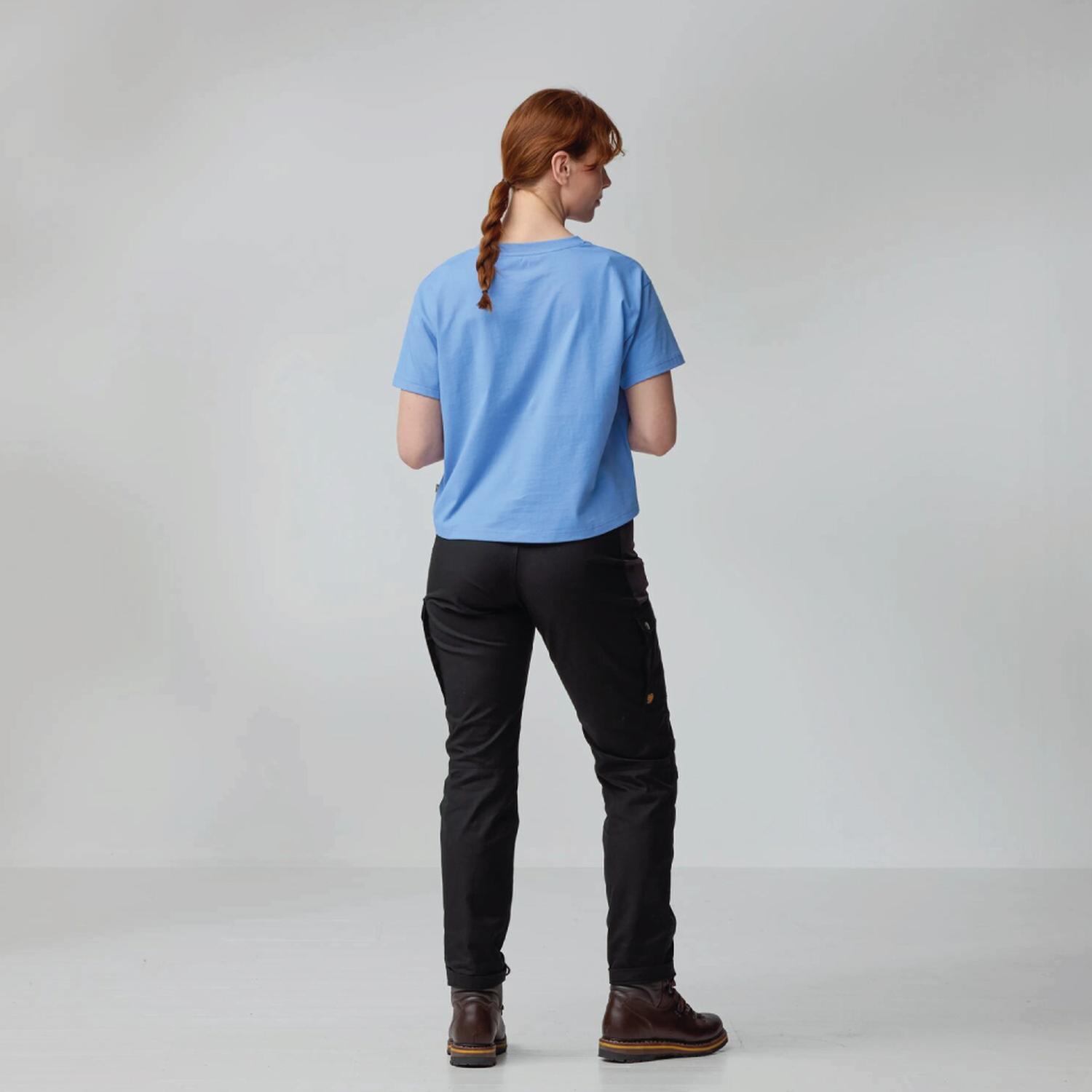 POLO FJALLRAVEN FJALLBLOMSTER LOGO T-SHIRT W MUJER - 4