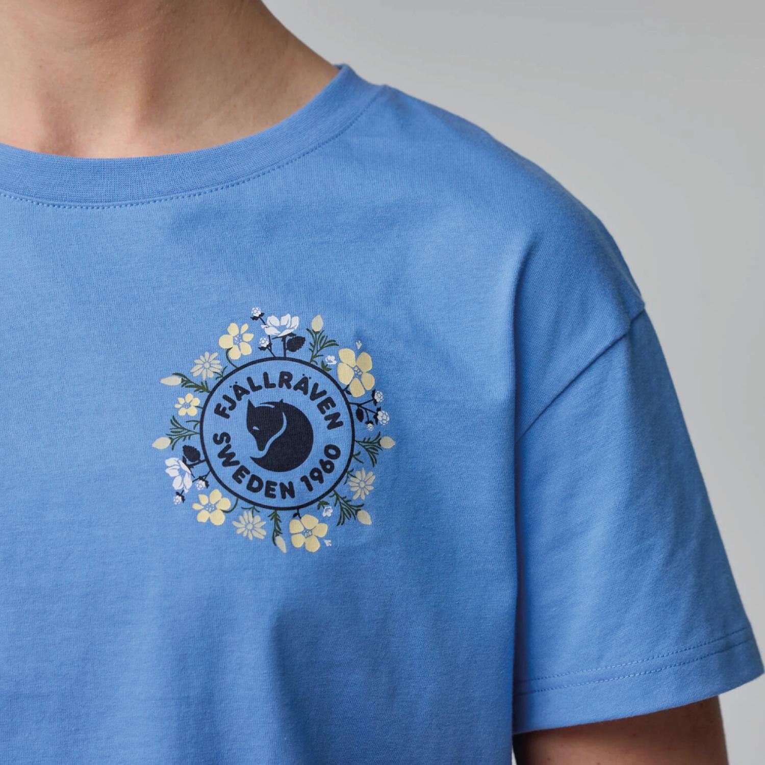 POLO FJALLRAVEN FJALLBLOMSTER LOGO T-SHIRT W MUJER - 5