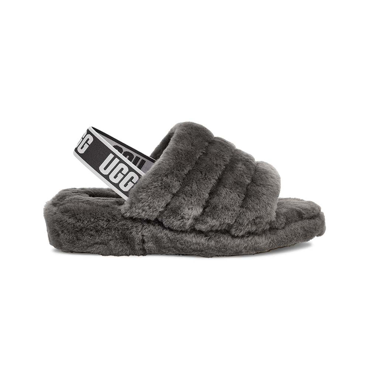 SANDALIAS UGG FLUFF YEAH SLIDE MUJER - 1