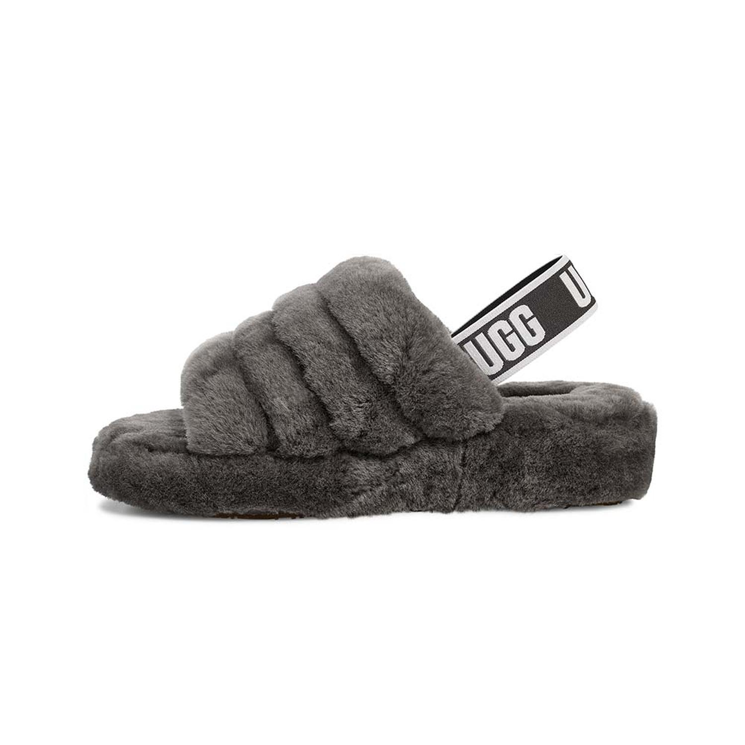 SANDALIAS UGG FLUFF YEAH SLIDE MUJER - 3