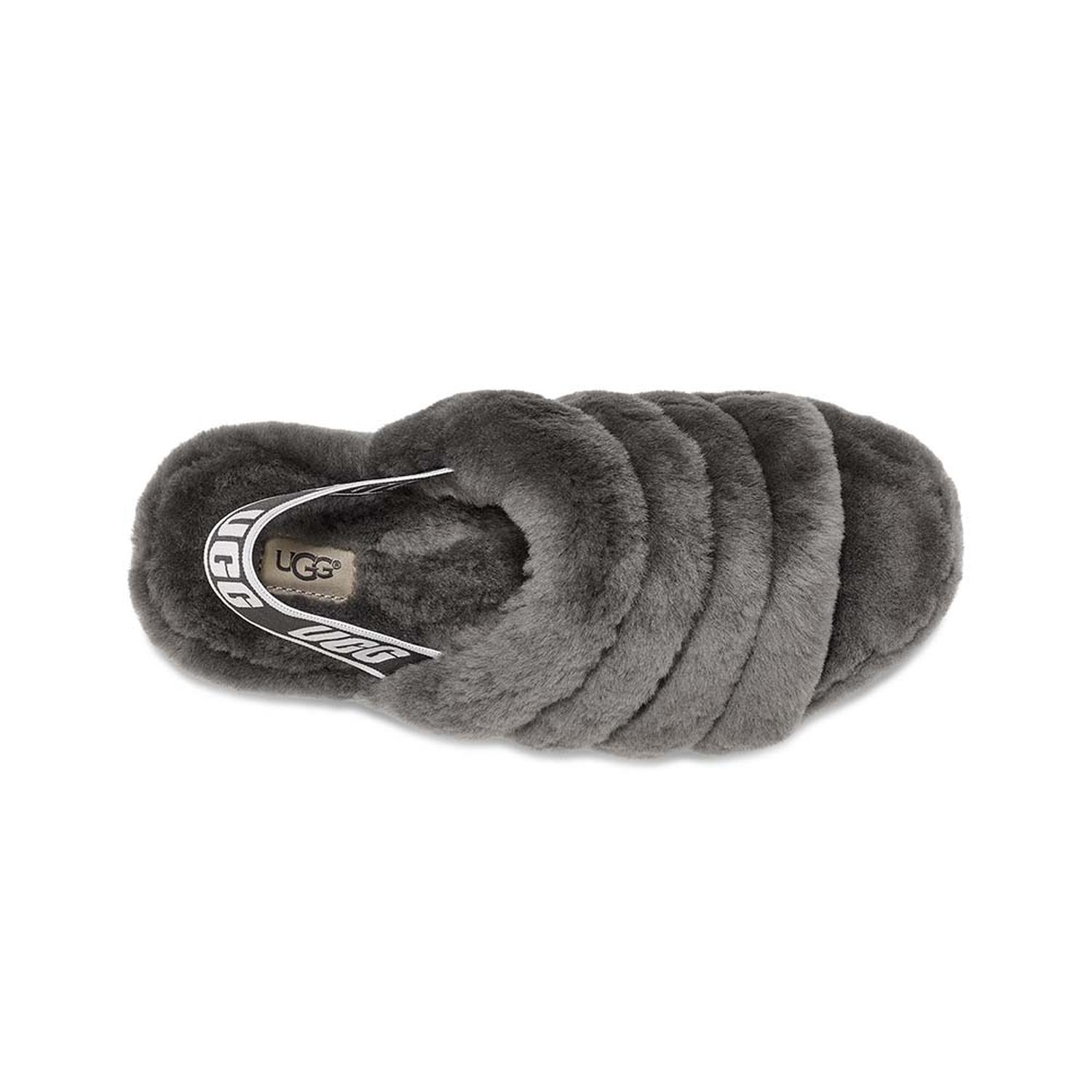 SANDALIAS UGG FLUFF YEAH SLIDE MUJER - 5