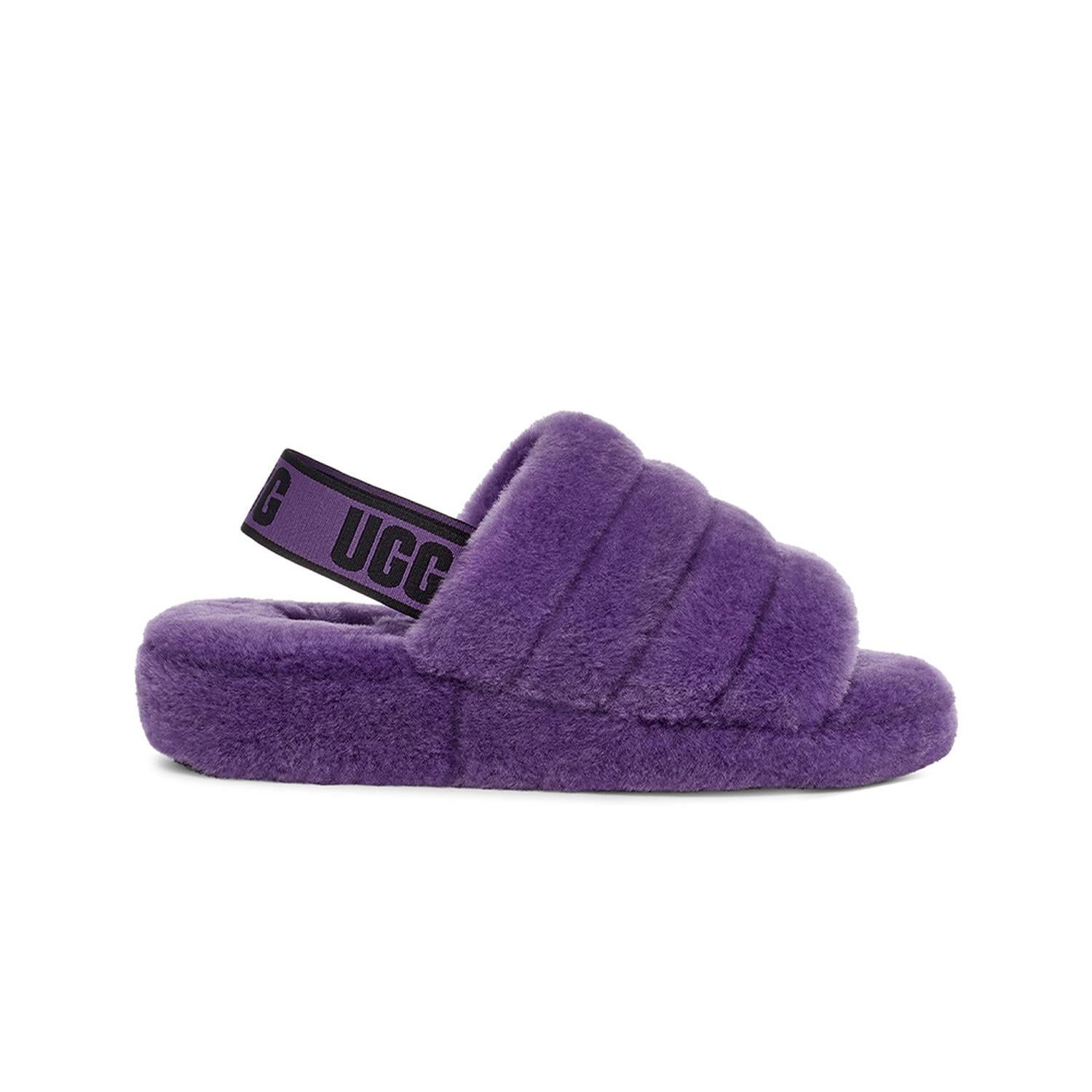 SANDALIAS UGG FLUFF YEAH SLIDE MUJER - 1