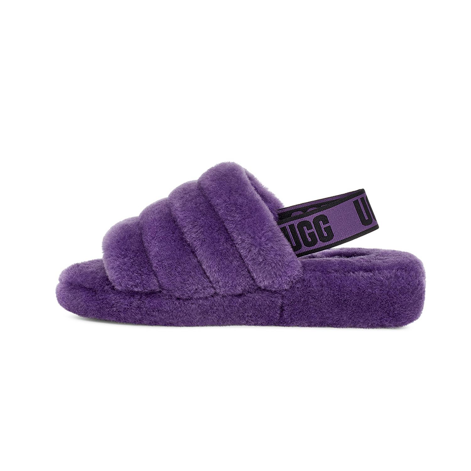 SANDALIAS UGG FLUFF YEAH SLIDE MUJER - 4