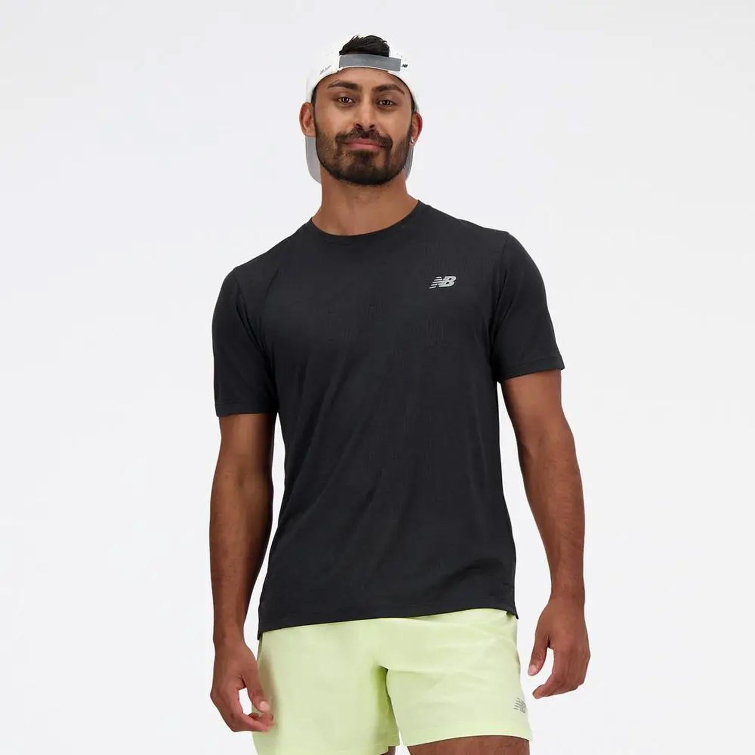 POLO NEW BALANCE POLY TEES HOMBRE ATHLETICS HOMBRE - 1